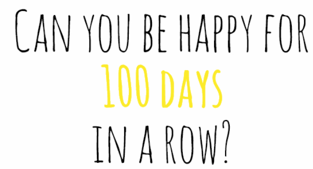 100 dias de felicidade
